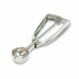 Thumbnail image #1 for Vollrath #60 Round Bowl Stainless Steel Universal Squeeze Handle Disher