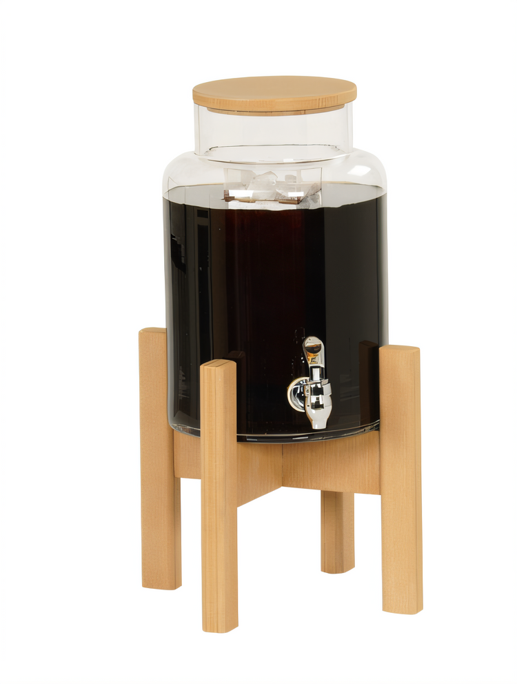 Product image #1 for Cal-Mil Renew 2 Gallon Beverage Dispenser with Ice Chamber and Drip Tray