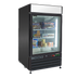 Thumbnail image #1 for Maxx Cold X-Series 1-Section 12 Cu. Ft. Reach-In Glass Door Merchandiser Freezer, Black, Bottom-Mounted Compressor