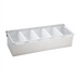 Thumbnail image #1 for Winco 5-Compartment Stainless Steel Condiment Caddy