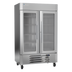 Thumbnail image #1 for Victory UltraSpec Two-Section Reach-In Glass Door Merchandiser Freezer, 46.2 Cu. Ft., Self-Contained, Bottom Mount Compressor