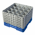 Thumbnail image #2 for Cambro Camrack® Full-Size 16-Compartment Glass Rack with 6 Extenders, Blue
