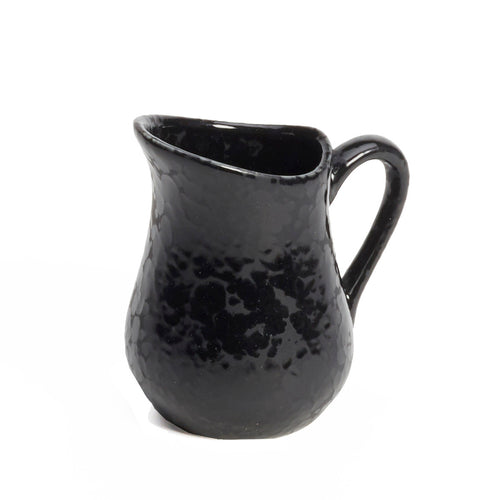 Product image #1 for American Metalcraft Black Artisanal Porcelain Bell Creamer, 4 oz., with Handle