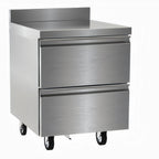 Thumbnail image #1 for Delfield STD4527NP 27-Inch One-Section Undercounter Drawer Freezer Base, Stainless Steel, Front-Breathing, 4-Inch Backsplash
