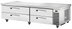 Thumbnail image #1 for True 84-Inch Wide Refrigerated Chef Base with 4 Locking Drawers, Stainless Steel