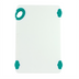 Thumbnail image #1 for Winco STATIKBoard Rectangular Cutting Board, 12 x 18 x 1/2 Inch, Green Co-Polymer