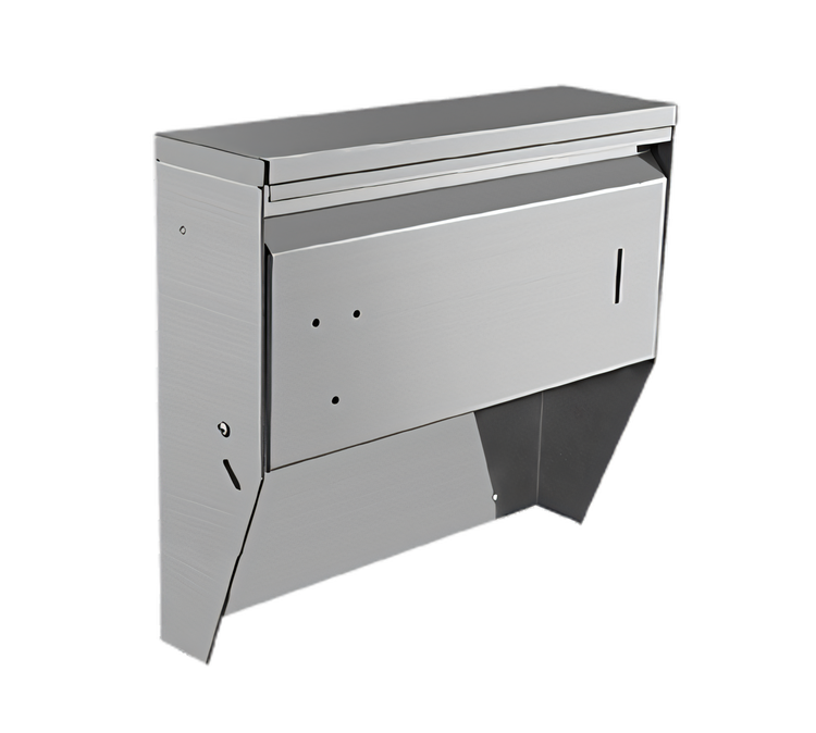 Product image #1 for Wall-Mount Stainless Steel Folded Paper Towel/Napkin Dispenser
