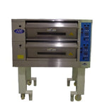 Thumbnail image #2 for American Baking Systems ABSEDO-282 Two-Deck Electric Deck Oven with Ceramic Stone Hearths