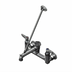 Thumbnail image #1 for T&S Brass 8-Inch Wall Mount Service Sink Mixing Faucet with Vacuum Breaker