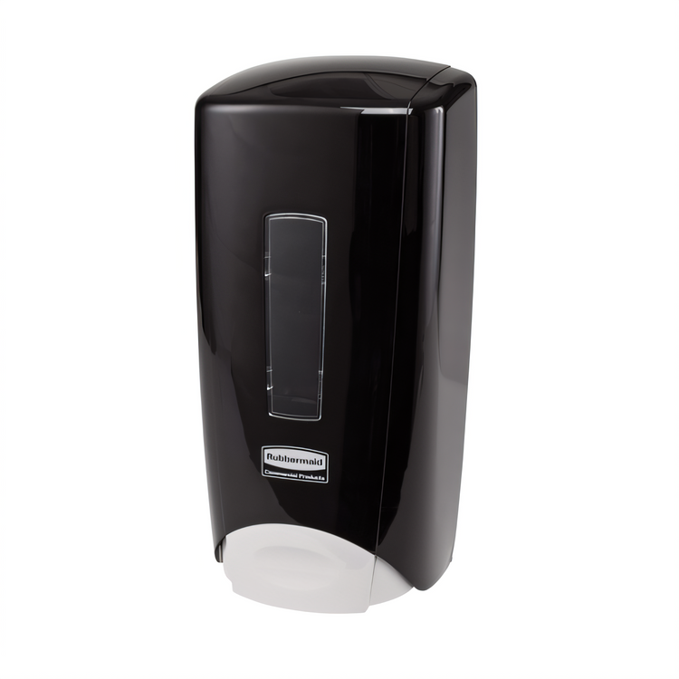 Product image #1 for Rubbermaid Flex Wall-Mount Manual Foam/Liquid Skin Care Dispenser, 1000/1300 mL, Black