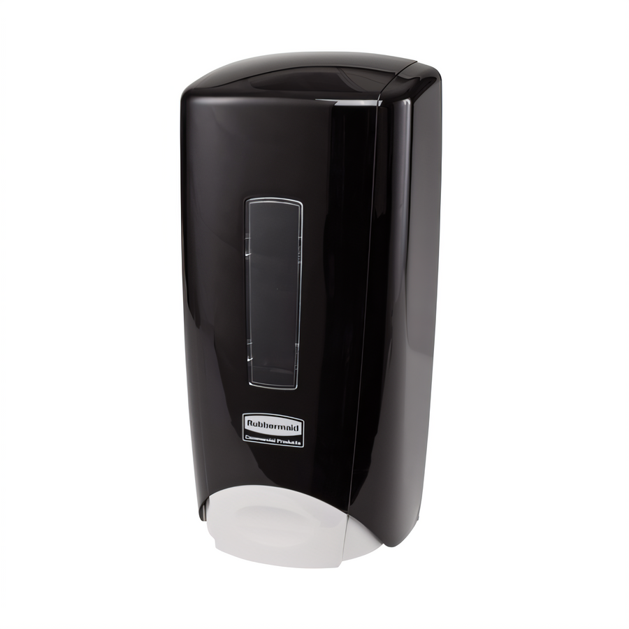 Product image #1 for Rubbermaid Flex Wall-Mount Manual Foam/Liquid Skin Care Dispenser, 1000/1300 mL, Black