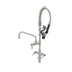Thumbnail image #1 for EverSteel Single-Hole Deck-Mount Stainless Steel Pre-Rinse Unit with 8-Inch Swing Nozzle