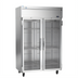 Thumbnail image #1 for Victory Elite VEFSA-2D-GD-HC Two-Section Reach-In Glass Door Freezer with V-Core Technology