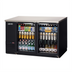 Thumbnail image #1 for Everest Refrigeration EBB59G Two-Section Glass Door Back Bar Refrigerator, 57-3/4 Inch Wide, 20 Cu. Ft.