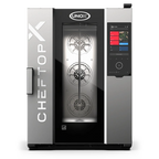 Thumbnail image #1 for UNOX CHEFTOP-X XADA-1011-GXLS Half-Size 10-Pan Gas Combi Oven, Natural Gas/Propane, Wi-Fi, Automatic Cleaning