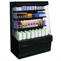 Howard-McCray 30E Series 51-Inch Self-Contained Rear-Loading Open Merchandiser Refrigerator with Stainless Steel Interior and Exterior