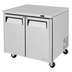 Thumbnail image #1 for Turbo Air M3 Series 36-Inch Two-Section Undercounter Freezer with Rear-Mount Self-Contained Refrigeration