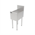 Thumbnail image #1 for Perlick Top Shelf TS Series 13-Inch Freestanding Stainless Steel Underbar Drainboard with 6-Inch Backsplash