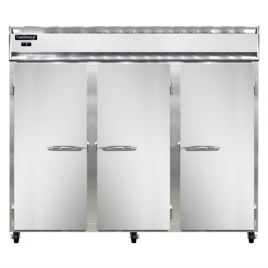 Product image #1 for Continental Refrigerator 3FENSA Extra-Wide Three-Section Reach-In Freezer