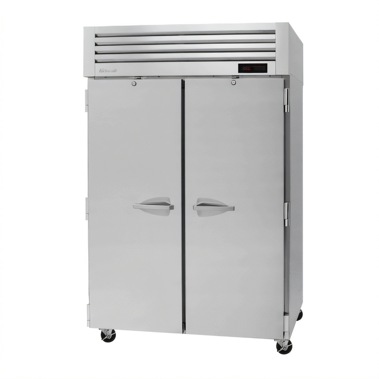 Product image #1 for Turbo Air PRO Series PRO-50H Reach-In Two-Section Heated Holding Cabinet with Solid Doors, 47.7 Cu. Ft.