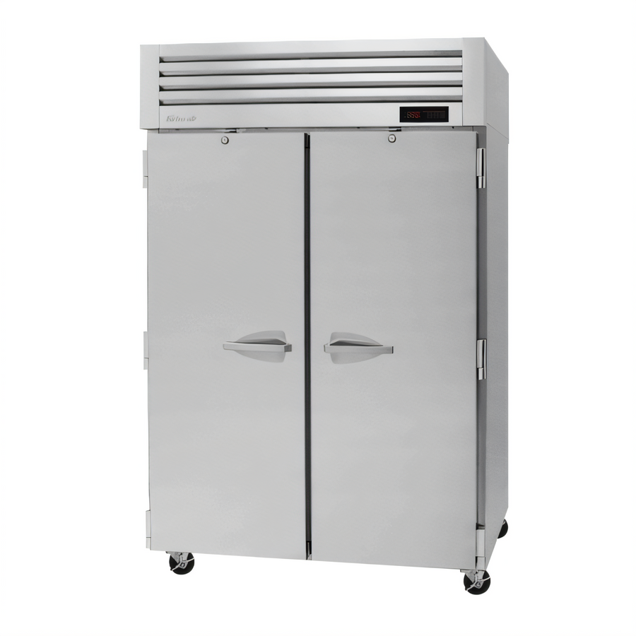 Product image #1 for Turbo Air PRO Series PRO-50H Reach-In Two-Section Heated Holding Cabinet with Solid Doors, 47.7 Cu. Ft.