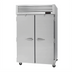 Thumbnail image #1 for Turbo Air PRO Series PRO-50H Reach-In Two-Section Heated Holding Cabinet with Solid Doors, 47.7 Cu. Ft.