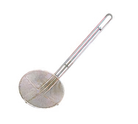 7-Inch Round Fine Mesh Skimmer with 14-Inch Handle