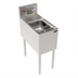Thumbnail image #1 for Krowne Royal Series Freestanding Underbar Dump Sink with Faucet and Basket, 12 x 24 Inches