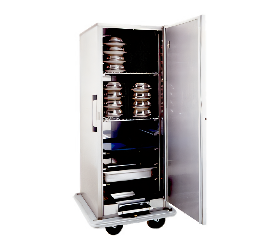 Product image #1 for Convertible Carter Space-Saver Insulated Banquet Holding Cart, Single Door, 64 Covered Plate Capacity