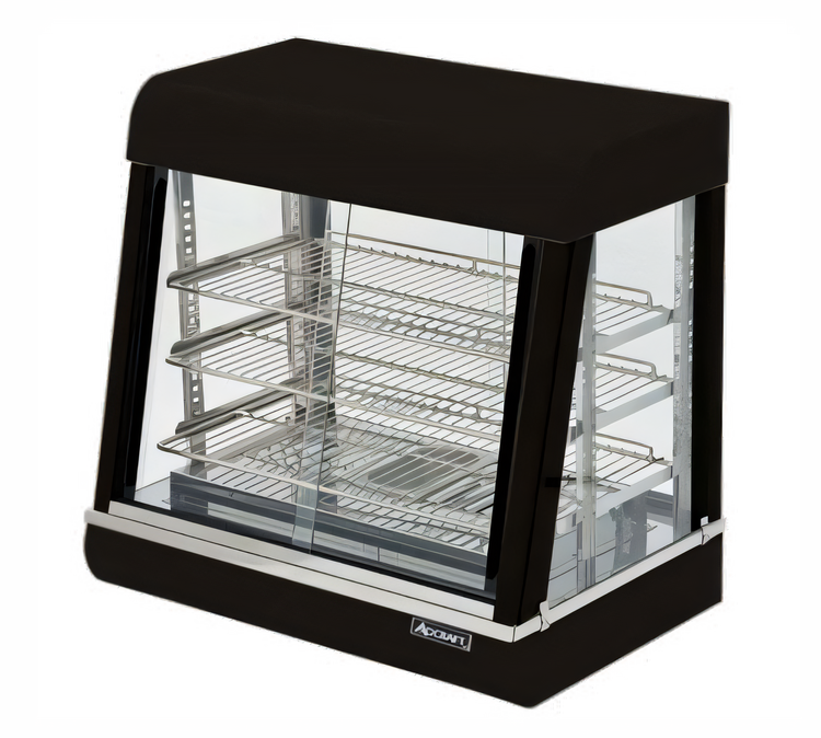 Product image #1 for 26-Inch Countertop Electric Heated Food Display Case with 3 Adjustable Shelves
