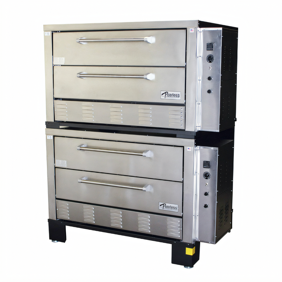 Product image #1 for Peerless CE62PESC Double-Stacked Electric Deck Pizza Oven