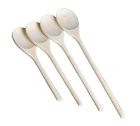 Admiral Craft Equipment Corp. HWDS-16 Plastic & Wooden Spoons