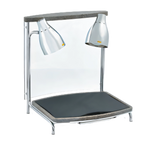 Thumbnail image #1 for Vollrath 46670 Contoured Countertop Carving Station with Dual 250W Heat Lamps and Tempered Glass Breath Guard