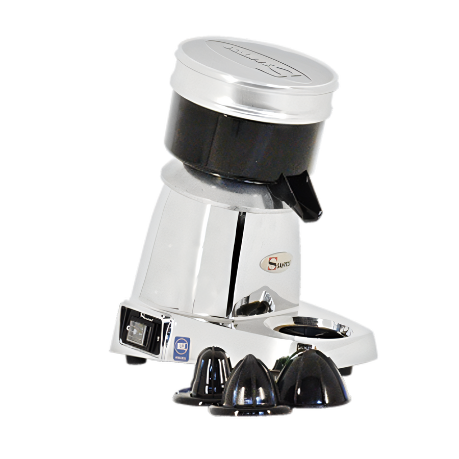 Product image #1 for Santos 11C Countertop Citrus Juicer with Lever, Chrome, 31 Qt./Hr, 120V