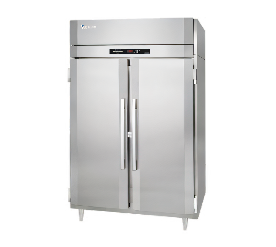 Product image #1 for Victory UltraSpec™ Extra Wide Two-Section Reach-In Warming Cabinet, Solid Hinged Doors, 52 Cu. Ft., Standard Depth