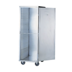 Thumbnail image #1 for Dinex DXP540 Aluminum Non-Insulated Pan Storage Cabinet, Solid Doors, Fixed Slides, 40-Tray Capacity for 18 x 26-Inch Trays