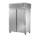 Thumbnail image #1 for True Mfg. - General Foodservice SPEC SERIES STR2RPT-2S-2S-HC Two-Section Pass-Thru Reach-In Refrigerator with Locking Stainless Steel Doors