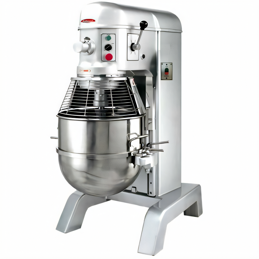 Product image #1 for BakeMax 60 Qt. Gear-Driven Floor Model Planetary Mixer