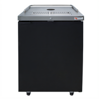 Pro-Line E-Series 25-Inch Direct Draw Draft Beer Cooler, 1-Keg, Less Tower, Black