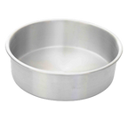 Thumbnail image #1 for Thunder Group ALCP0902 Round Layer Cake Pan, 9-inch Diameter x 2-inch Deep, Aluminum Case of 36