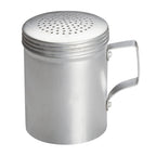 Thumbnail image #1 for Winco ADRG-10 Aluminum Flour Dredge, 10 oz, with Handle, Medium/Universal Perforated Top Case of 144