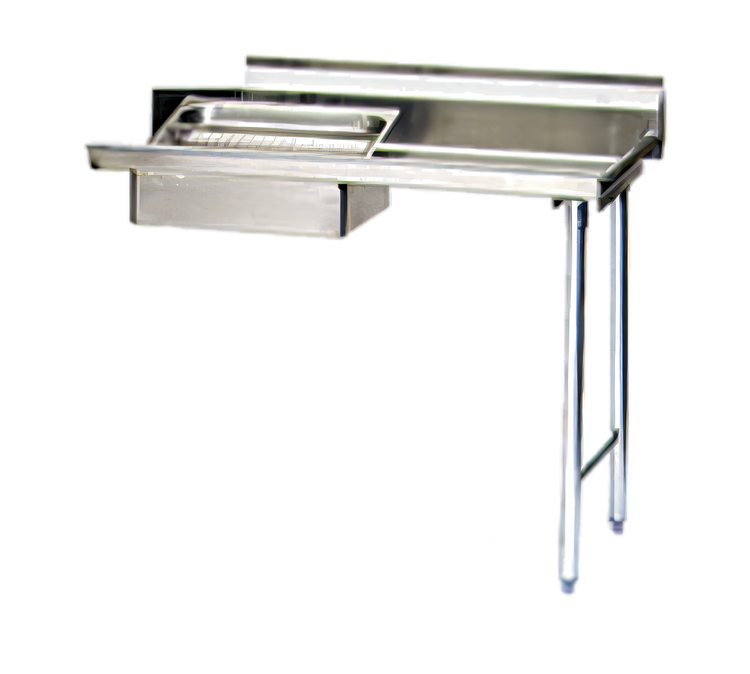Product image #1 for Eagle Group 36-Inch Straight Soiled Dishtable with 20 x 20 x 5 Pre-Rinse Sink, Right-to-Left Operation