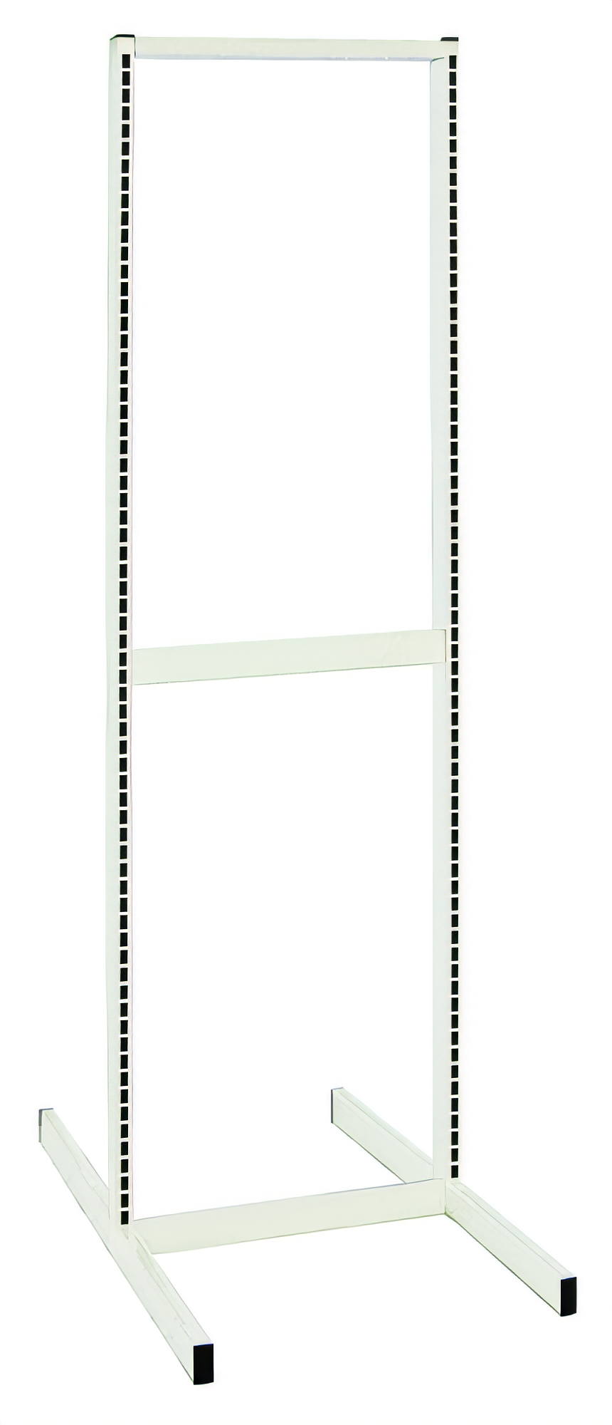 Product image #1 for Quantum Double-Sided Partition Wall Starter Unit, 18 x 50 x 70 Inches, White Finish