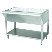 Advance Tabco Triumph (Supreme) 47-1/8-Inch Ice Cooled Serving Counter with 3-Pan Capacity