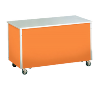 Vollrath 4-Series Signature Server® Mobile Modular Utility Station with Stainless Steel Countertop, 28 x 28 x 34 Inches