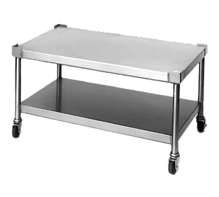 Product image #1 for Jade Range ST-96 96" Stainless Steel Open Base Equipment Stand with Undershelf