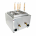 Thumbnail image #1 for Omcan Countertop Electric Pasta Cooker with Dual 6L Tanks and 4 Baskets