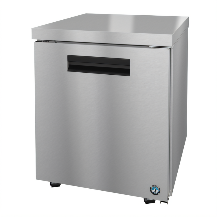 Product image #1 for Hoshizaki Steelheart 27-Inch Low Profile One-Section Undercounter Freezer, One Solid Door, R290 Refrigeration