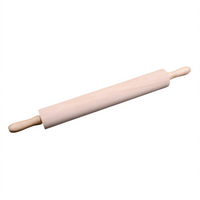 Traditional Wooden Rolling Pin, 18 Inch Long