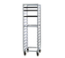 Thumbnail image #1 for New Age Mobile Full-Height End-Loading Aluminum Bun Pan Rack, 15-Pan Capacity